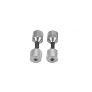 2 Pcs Flange Two Hole Pins Set Stainless Steel 1-1/8” Two Hole Alignment Pins