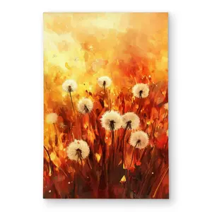 MWW C1ROAR23ITNIAE 2 x 3 ft. Dandelion Fire - White Outdoor Rectangle Area Rug for Home Decor
