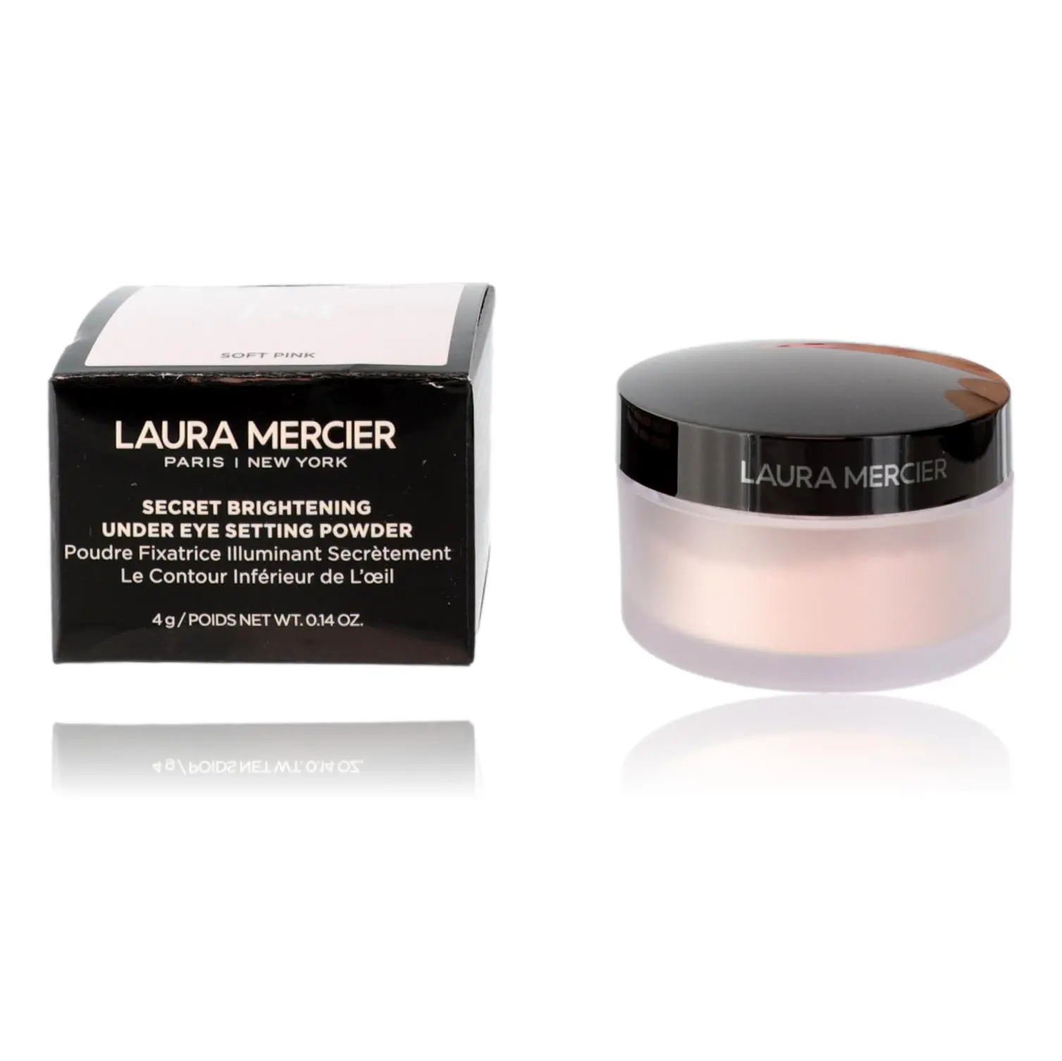 Laura Mercier Secret Brightening Powder by Laura Mercier, .14 oz Under Eye Setting Powder - Soft Pink