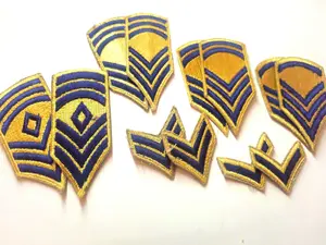WWII Army Air Forces Enlisted Rank Patch Lot