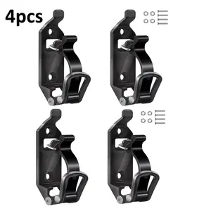 Metal Quick Release Shovel Stands, Rubber Clips, Corrosion Resistant, Flexible Fixing Device, Ideal for Trucks, Boats, Off-Road Vehicles