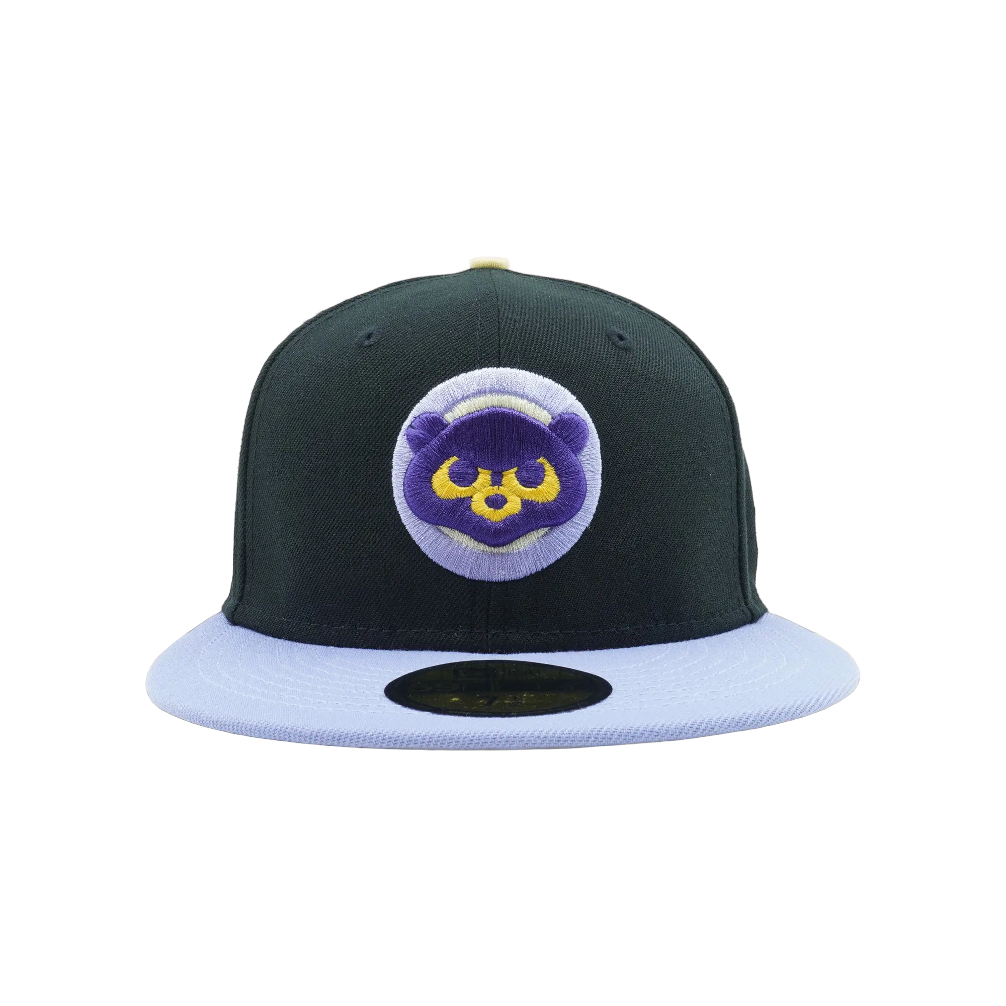 59FIFTY Chicago Cubs 1990 All Star Game Fitted Hat "Charcoal / Purple / Yellow - Under Brim" NE1098