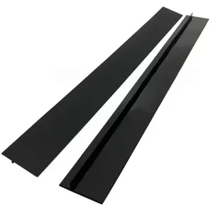 Silicone Stove Seal 2 Counts Waterproof Heat Resistant Countertop Stove Cover Dustproof Kitchen Oil Gas Slit Filler