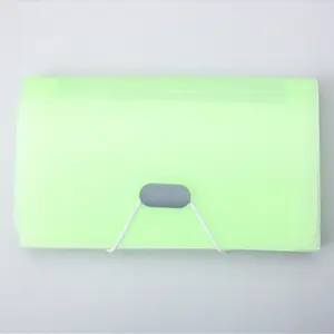 1pc 13-Grid Candy-Colored Folder A6 Mini Accordion Wallet Office Supplies Document Organizer Receipts Holder Test Paper Folder File Folder Back To School,School Supplies