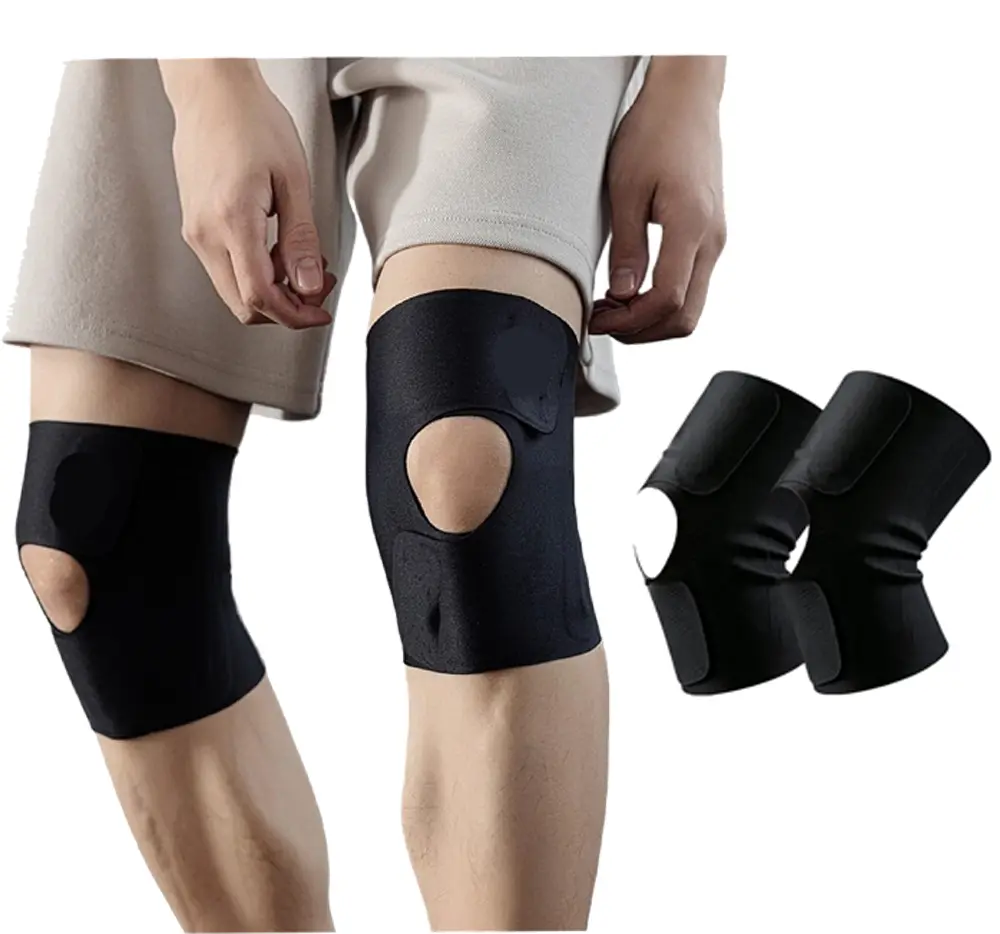 1 Pair Knee Braces for Knee Pain Women & Men -2 Pack Knee Sleeves for Knee Pain Set, Knee Brace Compression Sleeves, Knee Support for Sports, Running, Meniscus Tear, Arthritis Pain Relief