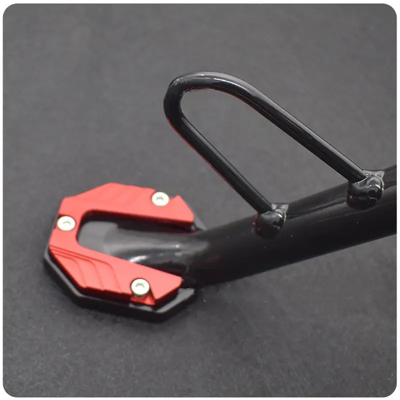 Electric vehicle modification foot support enlarged base footrest Rear Footrest motorcycle universal anti slip edge support base motor parts accessories
