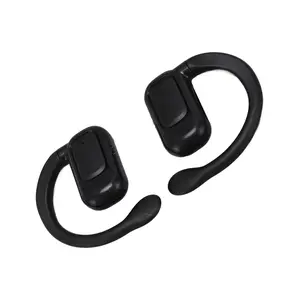 Translator Earbuds 144 Languages 3 Modes Bluetooth 5.3 Rechargeable Wireless Language Translator Earhooks Earbuds for Music Call Black Audio Headset