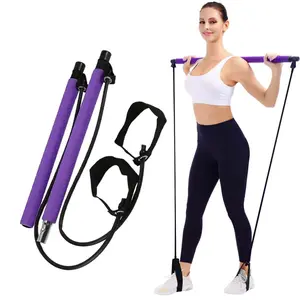 Full-Body Workout Resistance Band Set, Yoga & Pilates Training Gear, Durable Elastic Fitness Bands for Home Gym Exercises, Workout Equipment