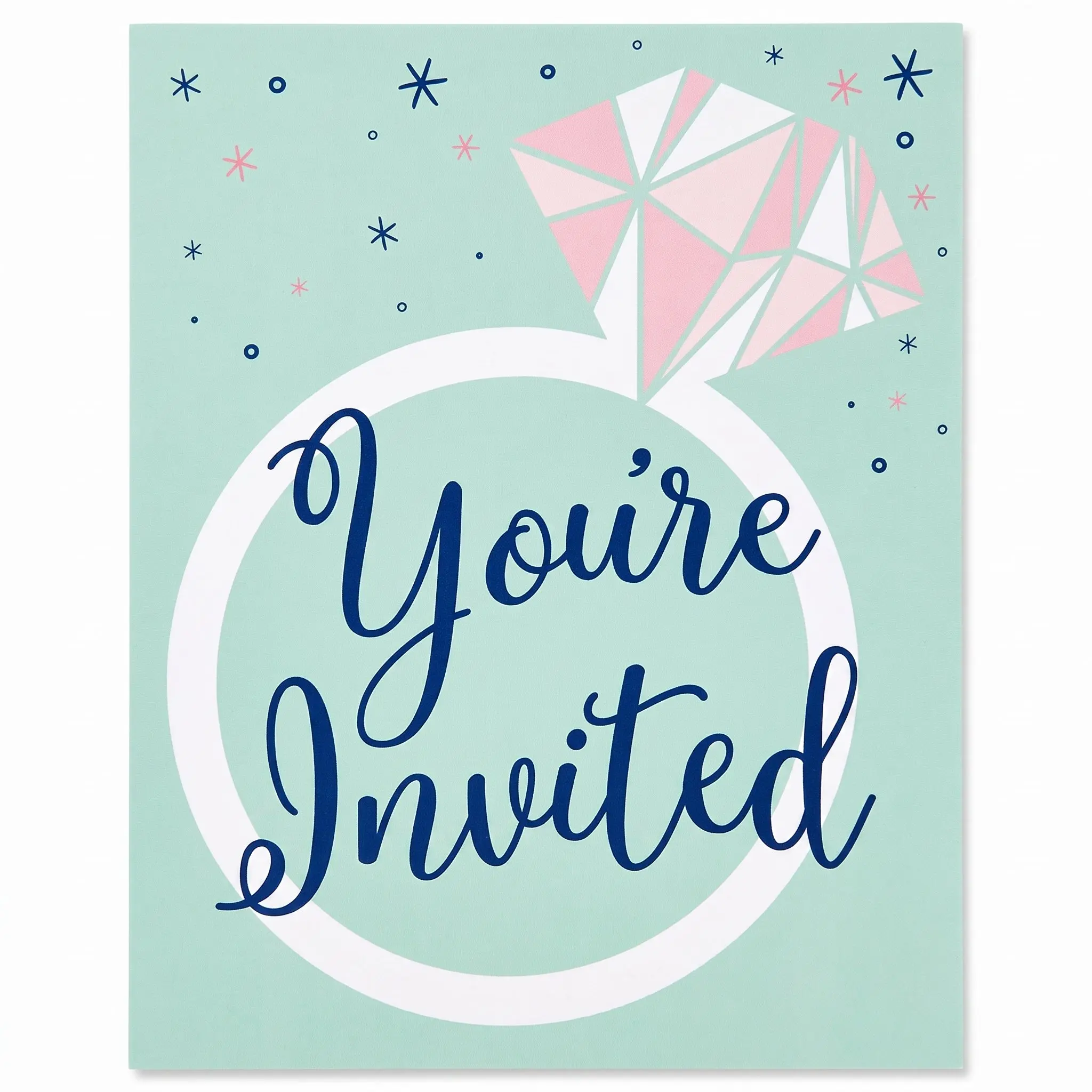 Mint Bridal Shower Invitations Mint Bridal Shower Invitations