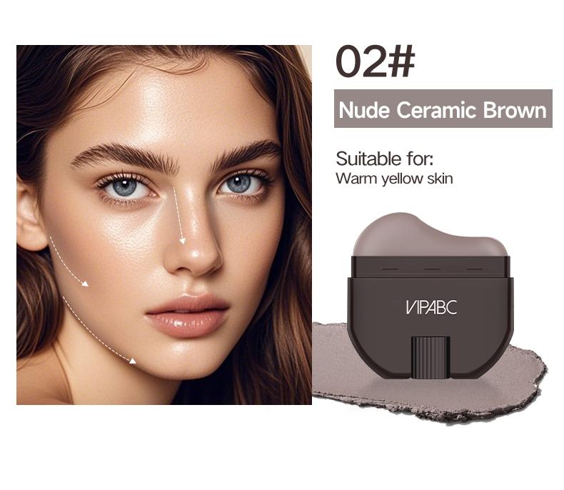 2026 new Contour Stick One-Pat Precise Shaping for Smooth Natural 3D Face Contour Cool-Toned Cream Contour Stick Adds Depth Dimension  Shape for Natural Looking Shadows  Hydrating