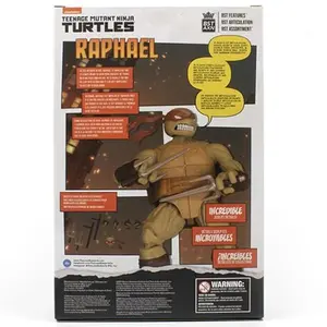 BST AXN Best Action Figures - TMNT - IDW Comics - 5" Raphael V2 w/ Limited Edition Comic Book - The Loyal Subjects