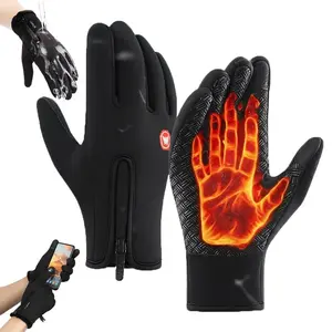 Waterproof Winter Gloves with Touchscreen Windproof Warm for Cycling Driving & Outdoor Use Cold Weather Insulation