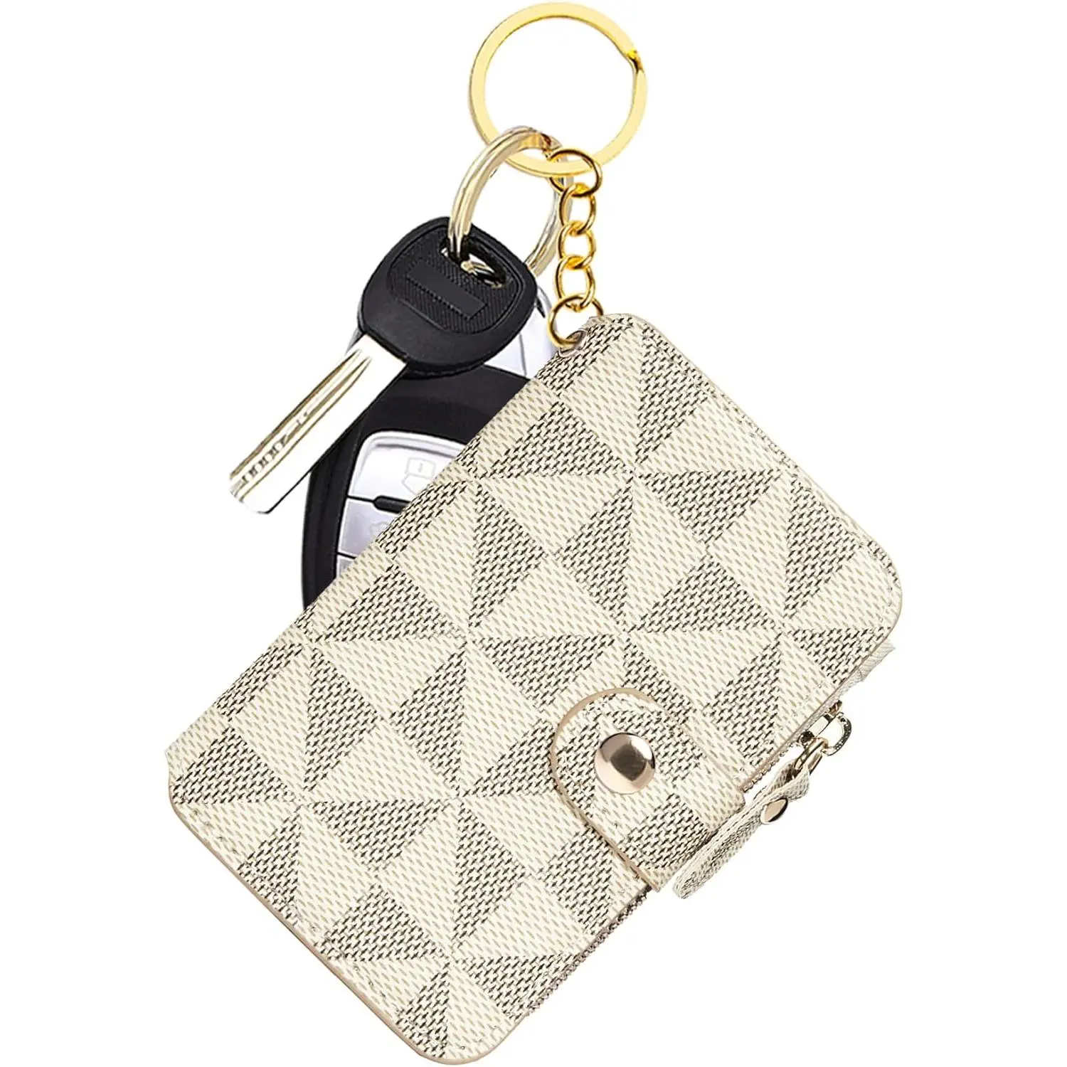 Card Cases, Leather Card & ID Cases,Credit Card Holder Wallet Small Card Case Wallet: Wallet Women Small  PU Leather, Slim Wallet for Travelling ()