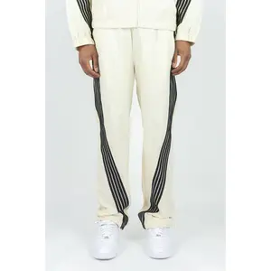 Rebel Minds 'Bent Stripes' Nylon Sweatpants (Cream) 100-490