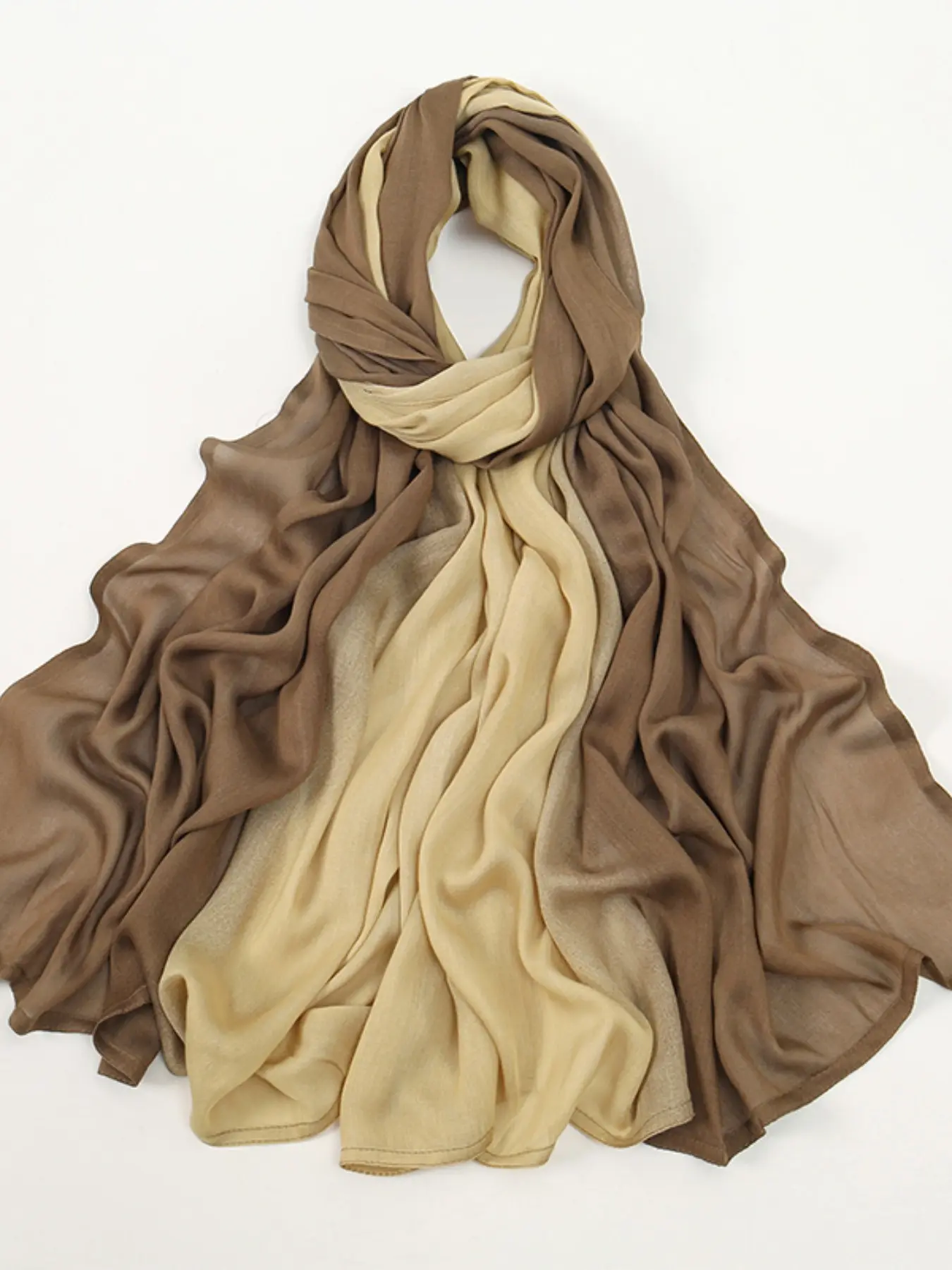 Women's Anti-Wrinkle Cotton Sunscreen Headscarf 90x180cm Beach Atmosphere Bandana Multi-Use Shawl Hairband Versatile Decorative Scarf Hijab Boho Style Scarf Fashion Hair Scarves Summer Scarf