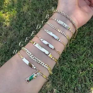 Kids/baby gold plated bracelets