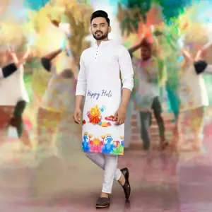 Holi men’s kurta top only