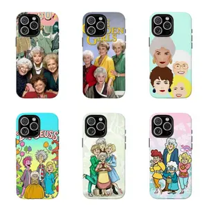 The Golden Girls Retro TV Show Phone Case Vintage 80s,for iPhone 16 15 14 13 12 11 17Pro Max,for Samsung S25 S24 S23 S22 Ultra,Gifts For Fans, Phone Accessories