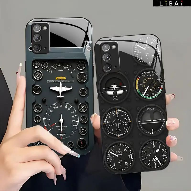 Suitable for [Galaxy Note20] New high-end glass  mobile phone case New business simple mobile phone case Affordable price Anti-drop and anti-fingerprint-888
