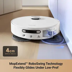 Refurbished DREAME L10S Ultra Gen 2 Robot Vacuum And Mop, 10, 000Pa Suction, Mopextend Technology, All-In-One Base Station, Pet-Friendly, Versatile Carpet Cleaning, Duoscrub Mopping System, Smart Pathfinder Tech