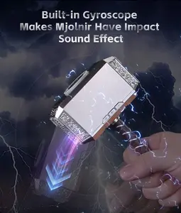 Collectible Pressure-relief Mjolnir w/ Bluetooth Speaker  Model figurine, EDC pressure-relief, multi-functional design,creative gift