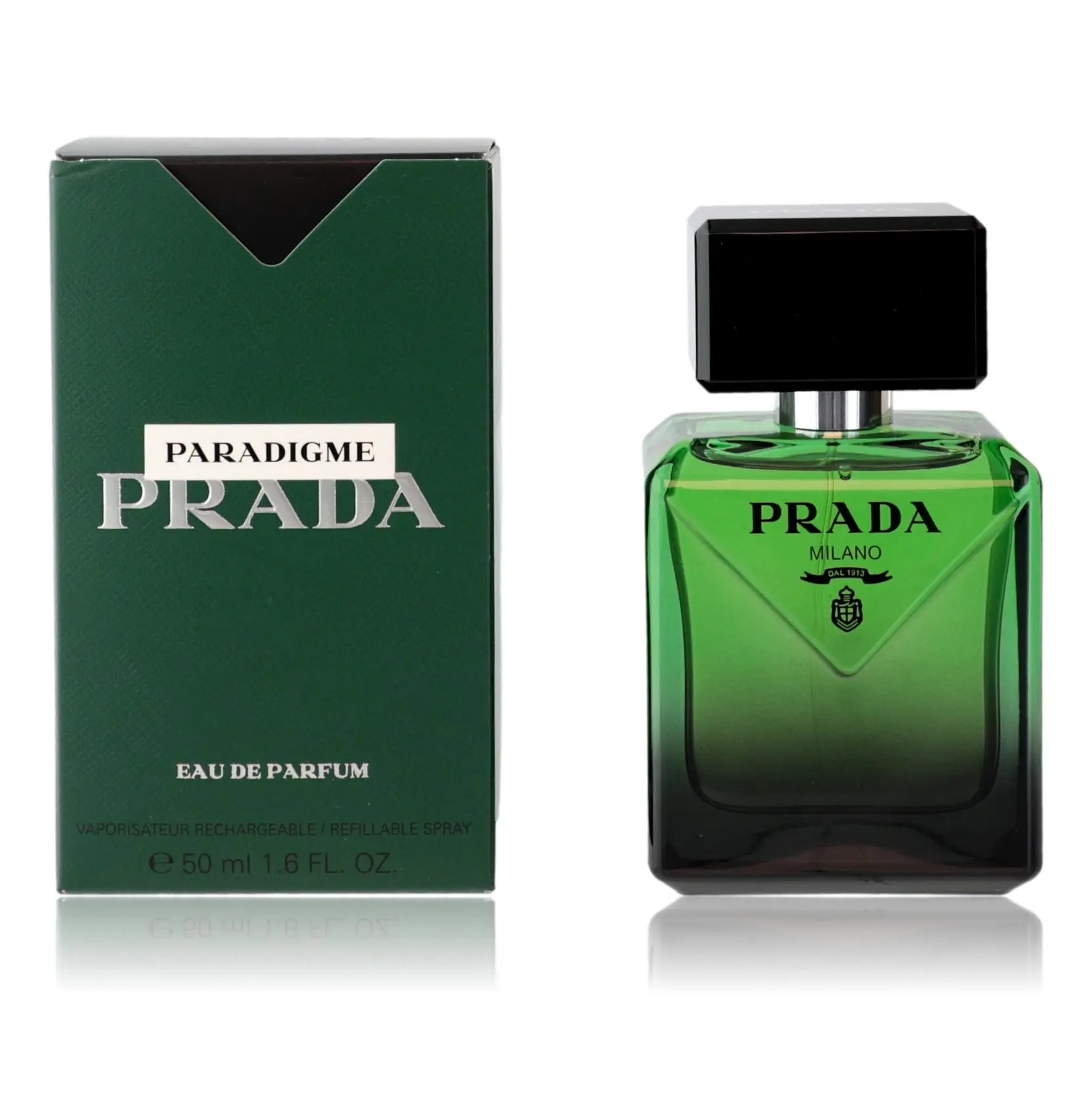 Prada Paradigme by Prada, 1.6 oz EDP spray for Men, Citrus, Floral