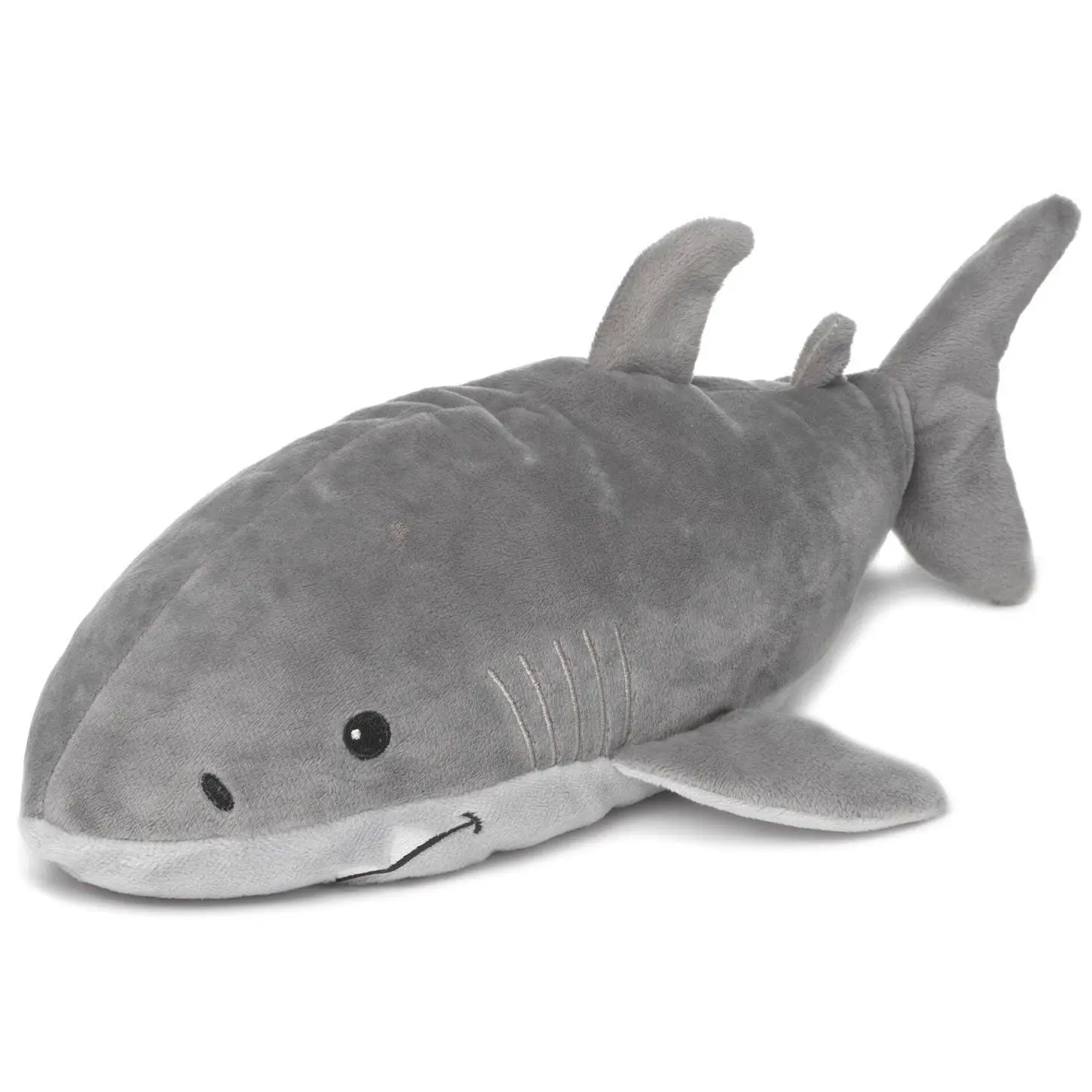 SEA SHARK - Warmies Cozy Plush Heatable Lavender Scented Stuffed Animal