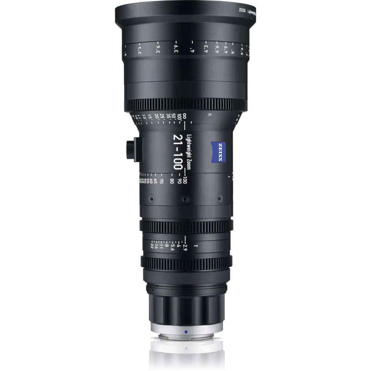 Zeiss LWZ.3 21-100mm T2.9-3.9 T* Durable Lightweight Zoom Lens for Sony E Mount, with Camera Metering Compatibility