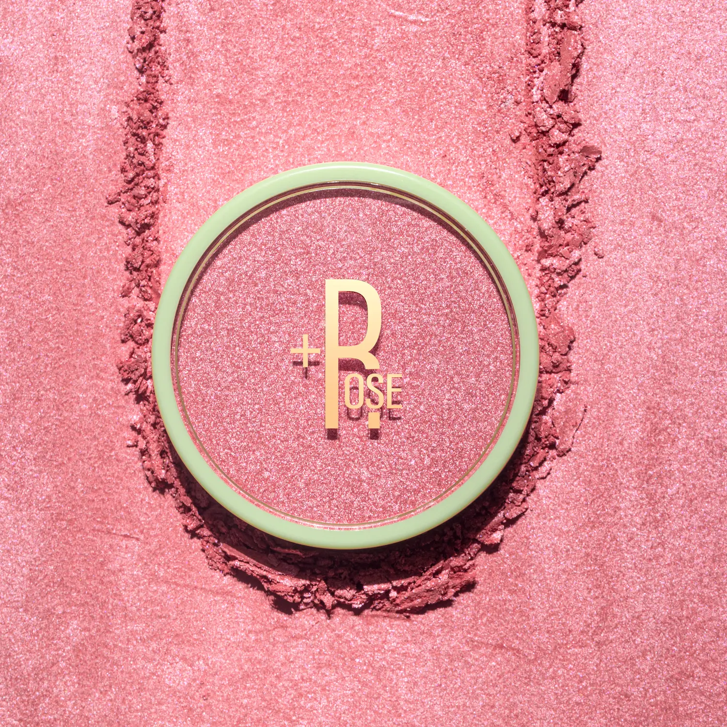 Pixi + Rose Glow-y Powder - Hydrating Buildable Blush Highlighter for Glowup, Soft Glam Radiant Makeup, Lightweight Blendable Cosmetic