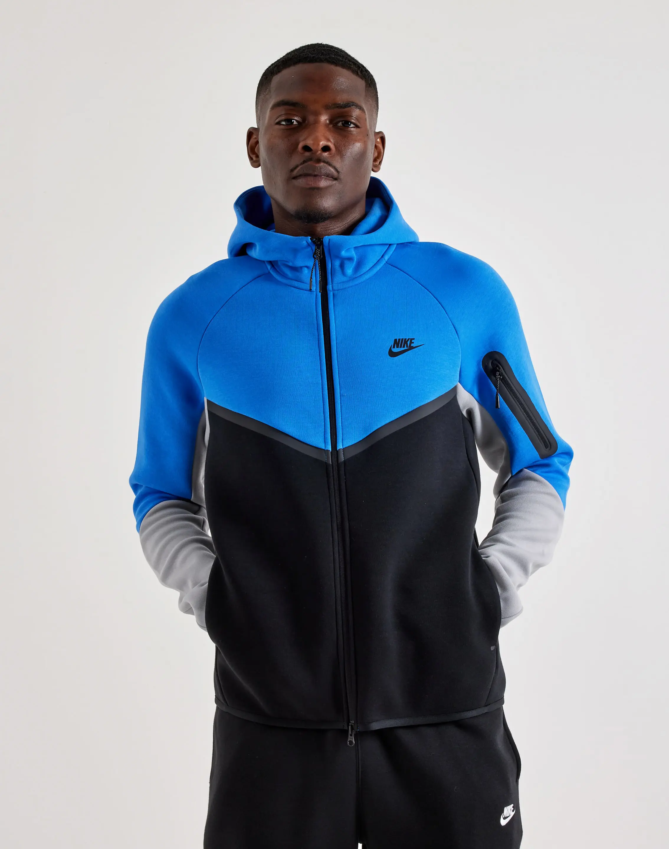 Mens Nike Tech Fleece Windrunner Full-Zip Hoodie