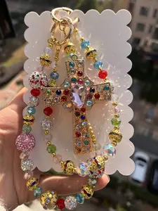 Exquisite Luxury Chains High Quality Tarnish Resistance Bag Charm Keychain Only for Livestream