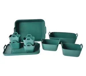 Temp-tations Woodland 9-Piece Bakeware Set w/ Upswept Handles
