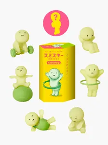 Smiski Exercising Series Mystery Box - Kawaii Glow-in-the-Dark Home Gym & Desk Decor