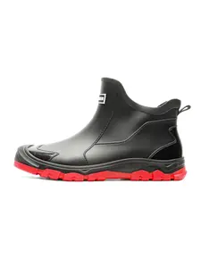 Unisex Waterproof Rain Boots, Waterproof Deck Boots, Outdoor Activities, Stretch Rubber Sole, Comfortable Lining, Ideal for Water Sports & Casual Wear