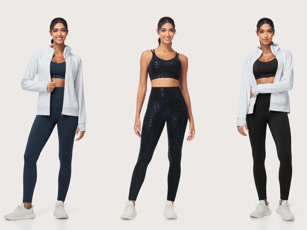 THE GYM PEOPLE Women's Scrunch Butt Lifting Yoga Pants High Waisted Stretch Athletic Workout Leggings with Pockets