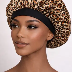 Luxury Satin Hair Bonnet – Adjustable & Protective (Multiple Colors)