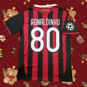 Ronaldinho#10 0910 Season Short Sleeve Soccer Jersey