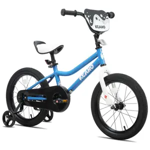 KEANO Kids Bike for Boys Girls Ages 3-12 Years Old, 12-16 Inch BMX Style Kid's Bikes with Training Wheels,