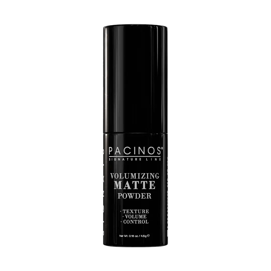 Pacinos Volumizing Matte Haircare Powder - Lightweight Texturizing & Styling Texture Powder for Volume, Oil Control, All-Day Hold & Matte Finish on All Types, Hair Texturizing Powder