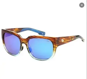 CostaWater Women Polarized Sunglasses with Blue Lenses, Stylish UV400 Outdoor Shades for Travel Driving and Daily Wear