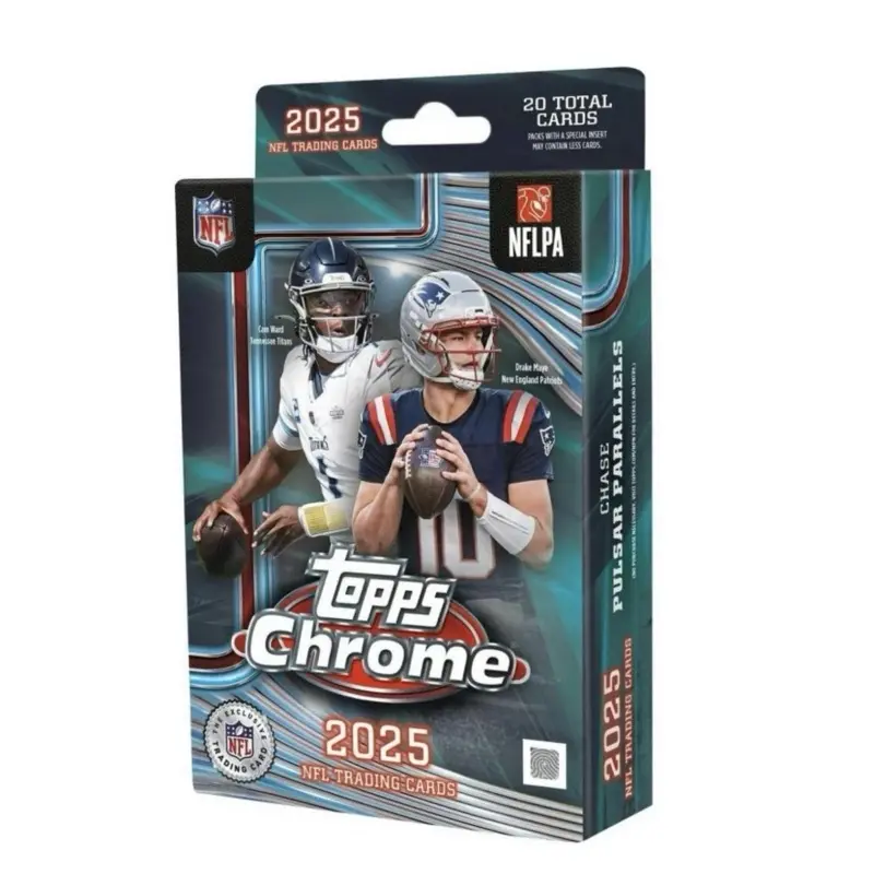 2025 Topps Chrome Football Hanger Box