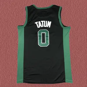 Jayson Tatum Classic-Design stitched Basketball Jerseys black shirt 2025