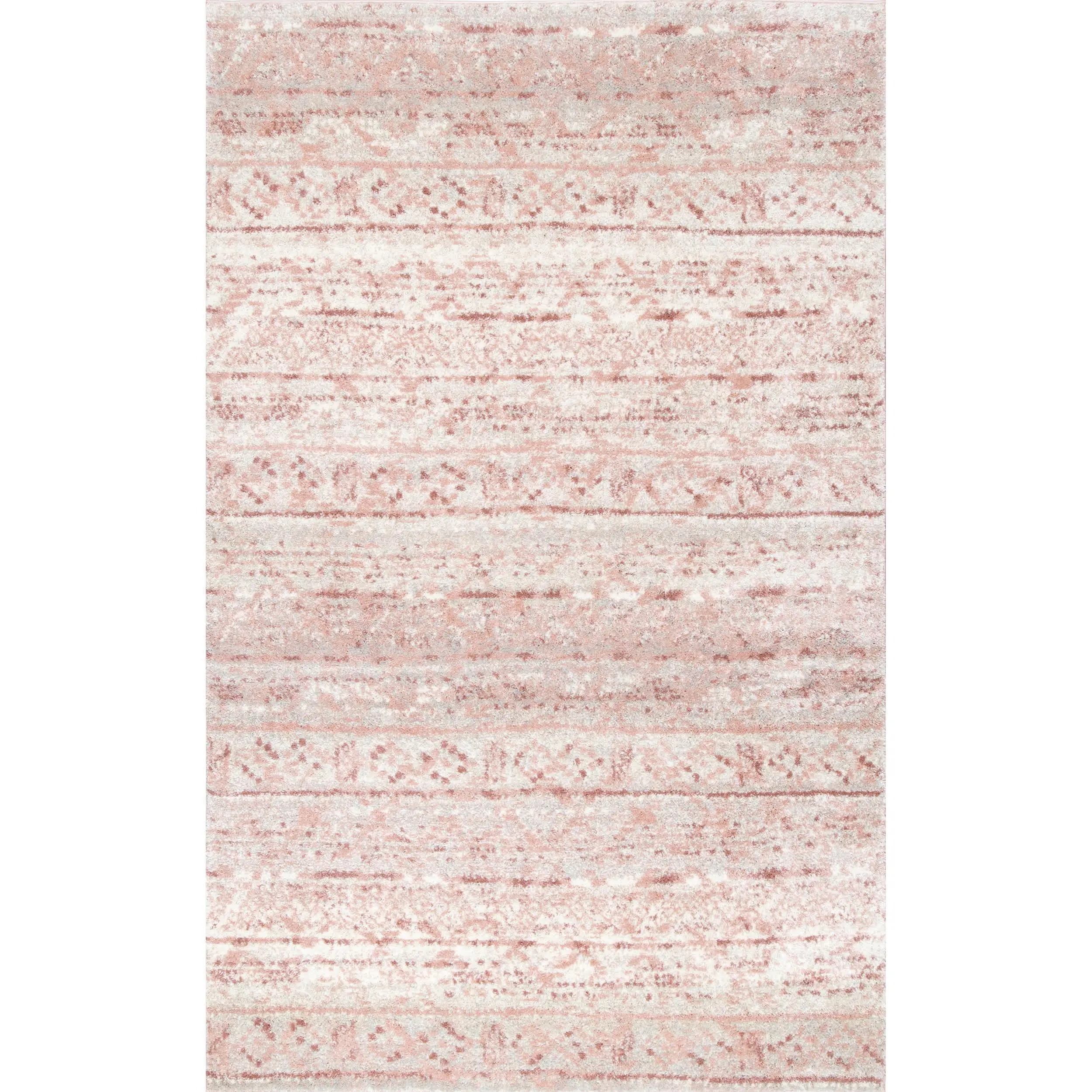 Transitional Moroccan Hattie Polypropylene Area Rug, House Decor Piece with Modern Indoor Aesthetic Artistic Design, House Decor Rug