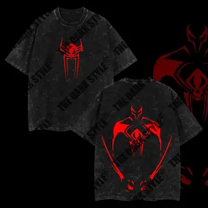 Spidey 2099 T-Shirt – new drop crafted from premium washed cotton for a soft vintage look, relaxed oversized fit, striking Spider-Verse graphic, ideal for fans, casual wear, or gifting