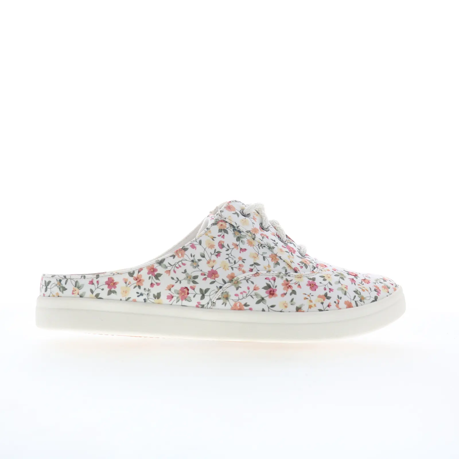 Drew Sunstone 10831-94 Womens White Canvas Slip On Clogs Slippers Shoes