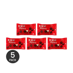 LIANGFENG Maltesers Milk Chocolate Balls 80g - 5 Pack Value Bundle - Retro Childhood Candy