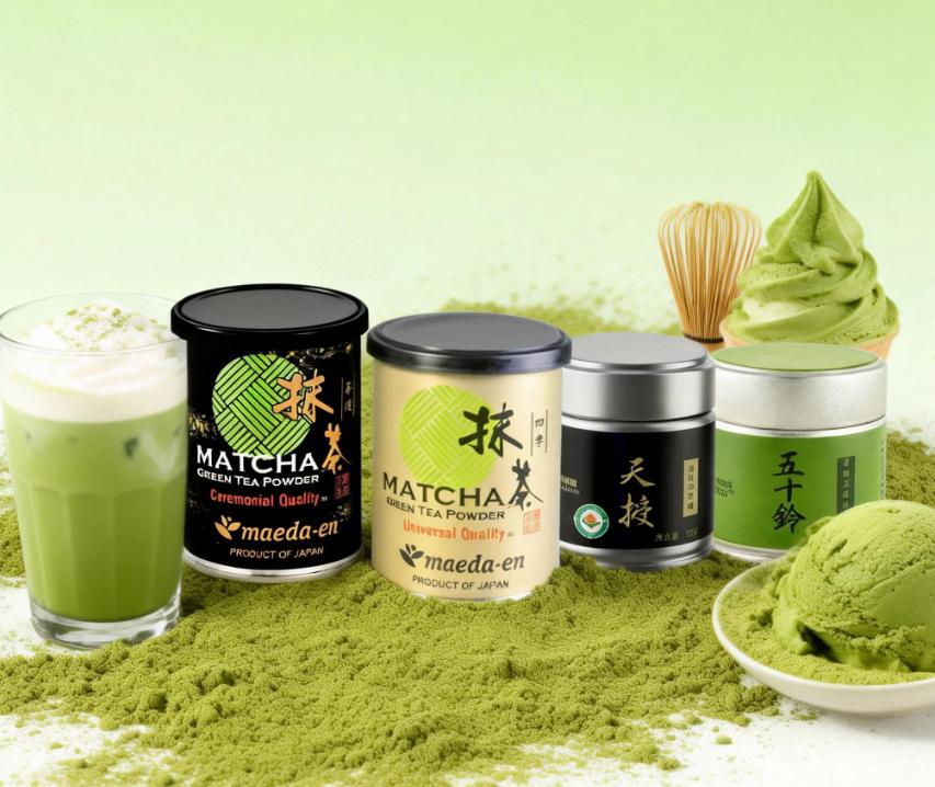 MAEDA-EN Natural Matcha Green Tea Powder – Pure & Sugar-Free, Perfect for Drinks & Baking , (28g) 0.99 oz Beverage