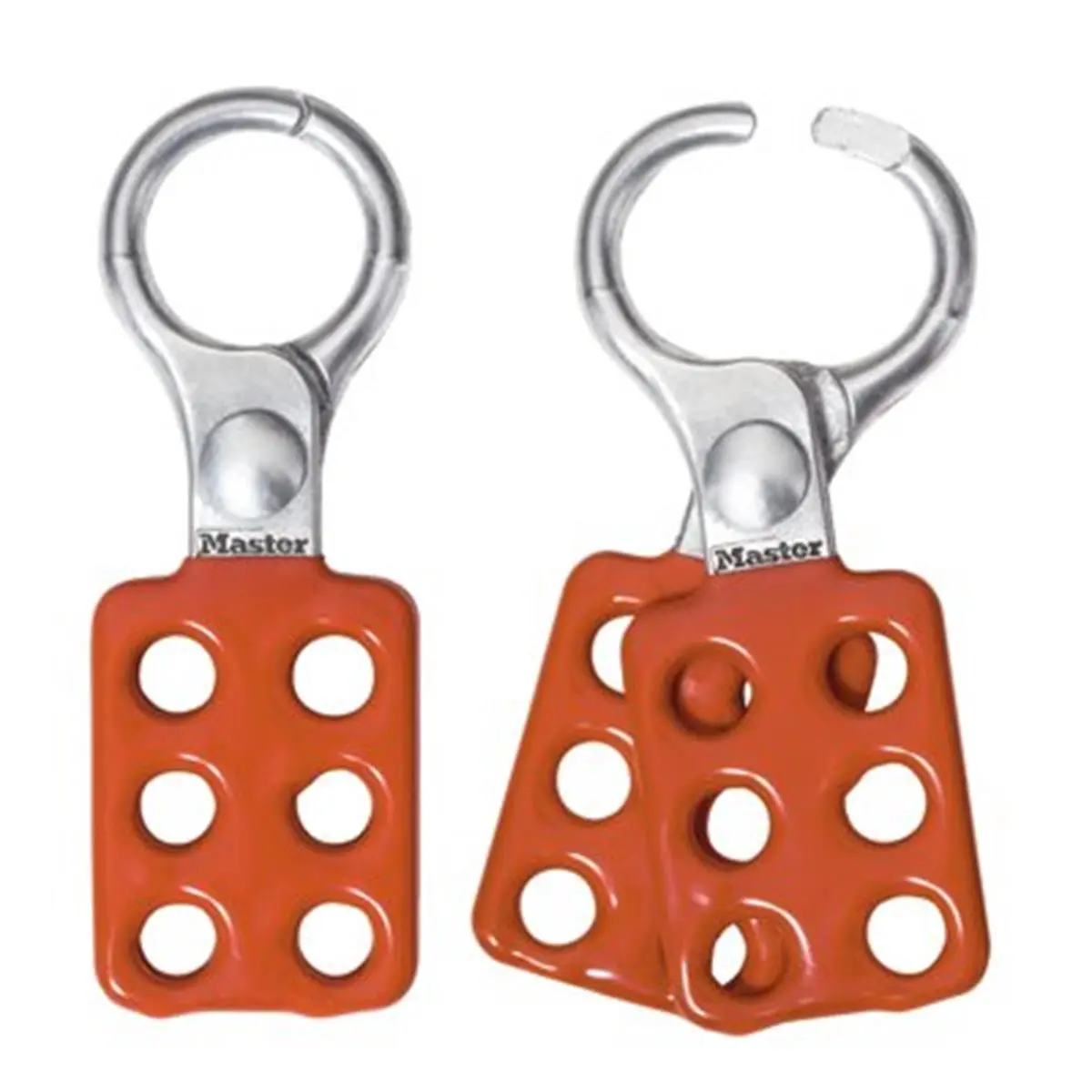 Master Lock 470-416 Safety Series Lockout Hasps, 1-1/2" W X 4-3/8" L, Aluminium