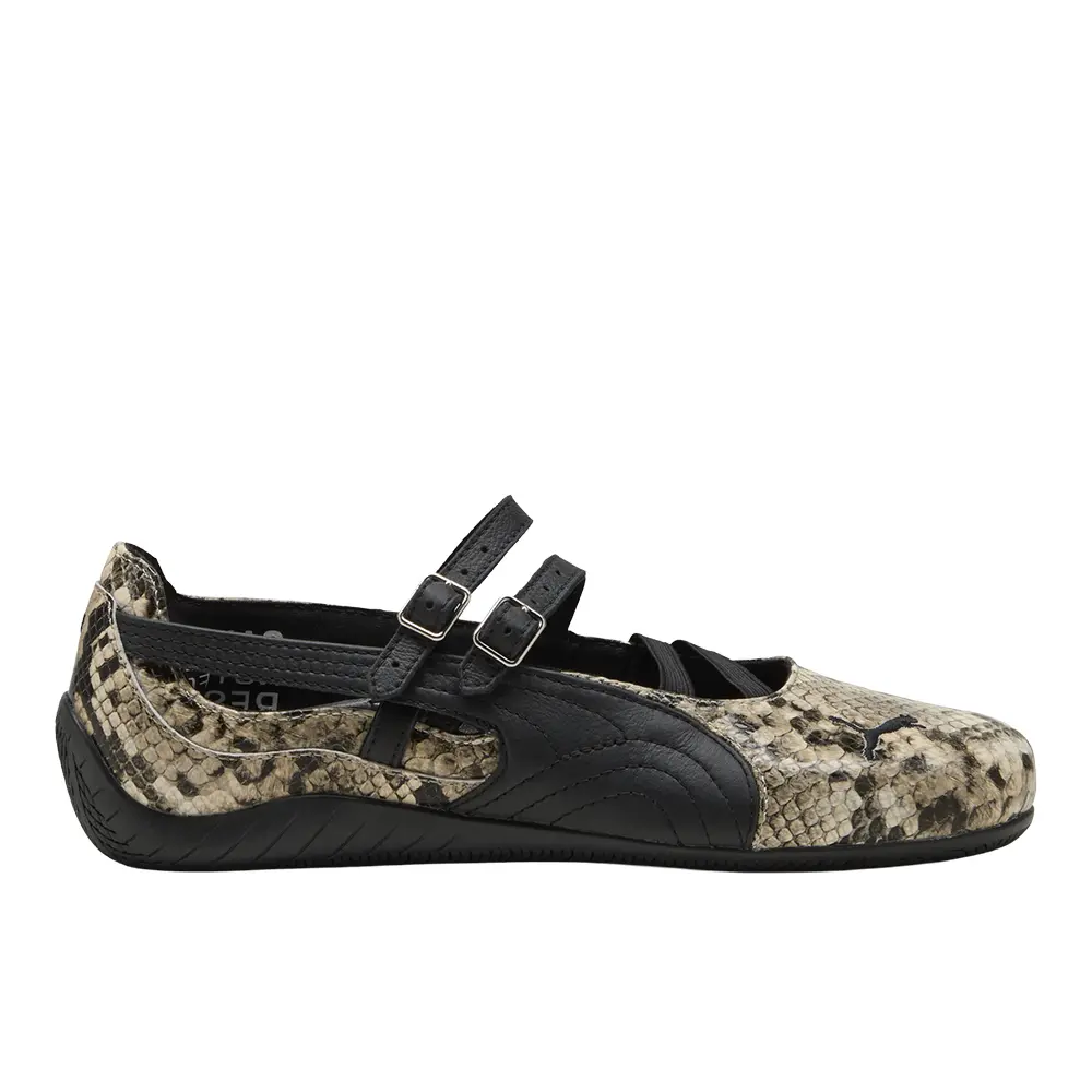 PUMA Womens Speedcat Ballet  Sneakers Shoes Casual - Black, Brown