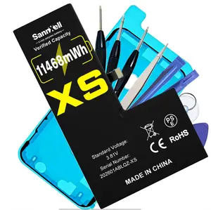 SannXell Upgraded High Capacity Battery for iPhone XS Replacement, 11468mWh Ultra Long Lasting Li-ion Battery for iPhone XS, Brand New 0 Cycle A1920 A2097 A2098 A2100 Model, with Full Repair Tool Kit